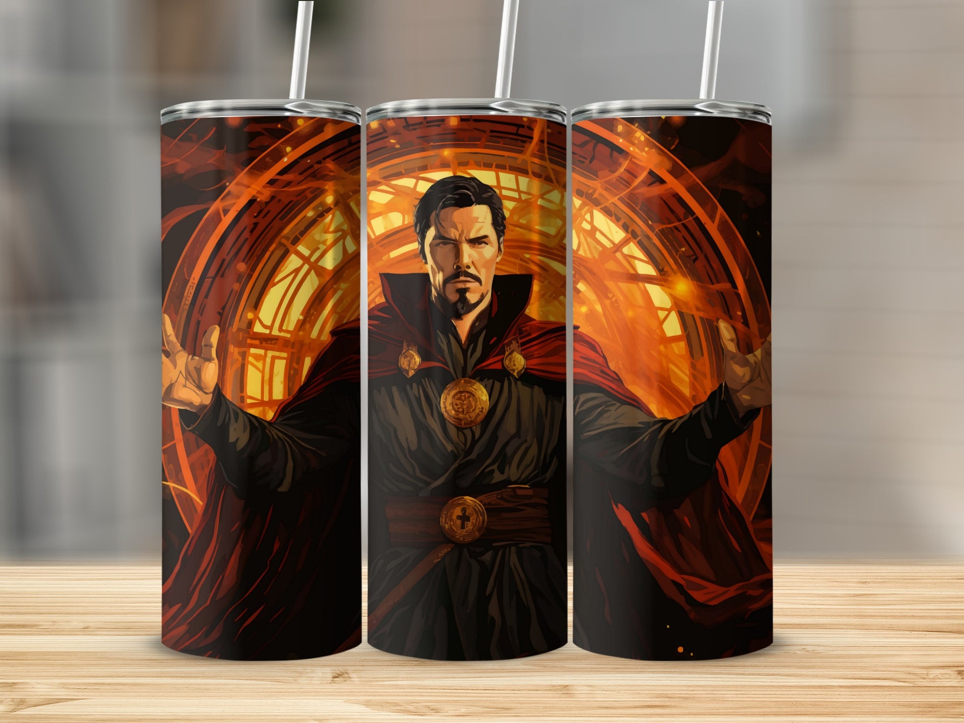 Doctor Strange Themed Insulated Tumbler Cup