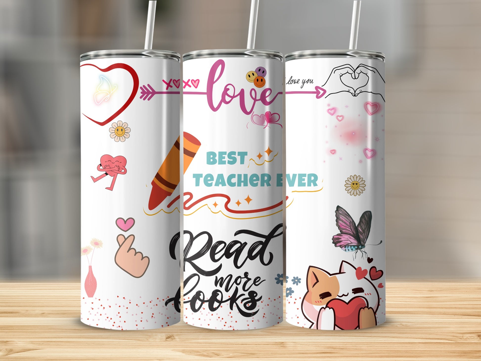 Best Teacher Ever Read More Books Unique Tumblers