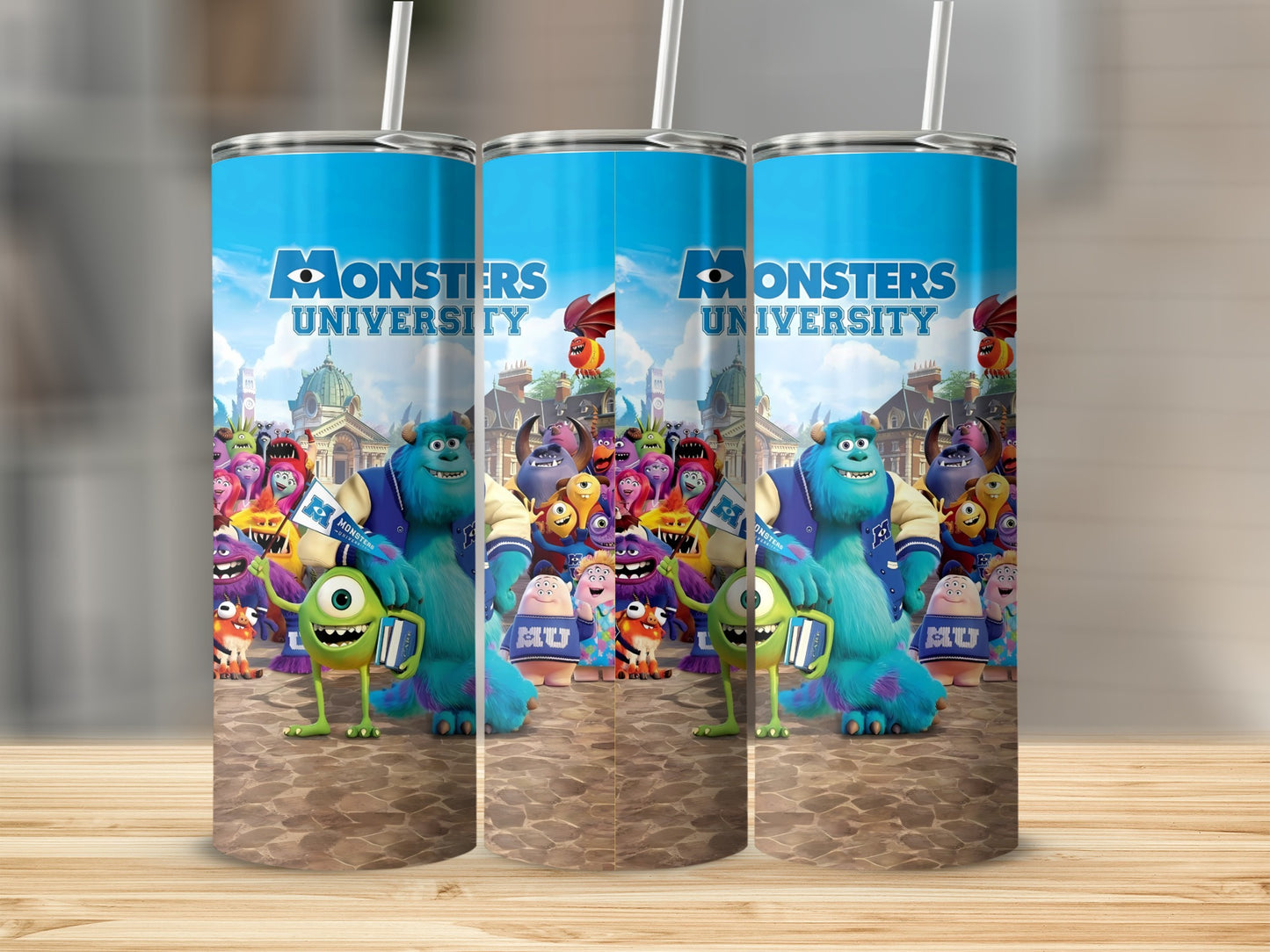 Monsters University themed drinkware tumbler for kids