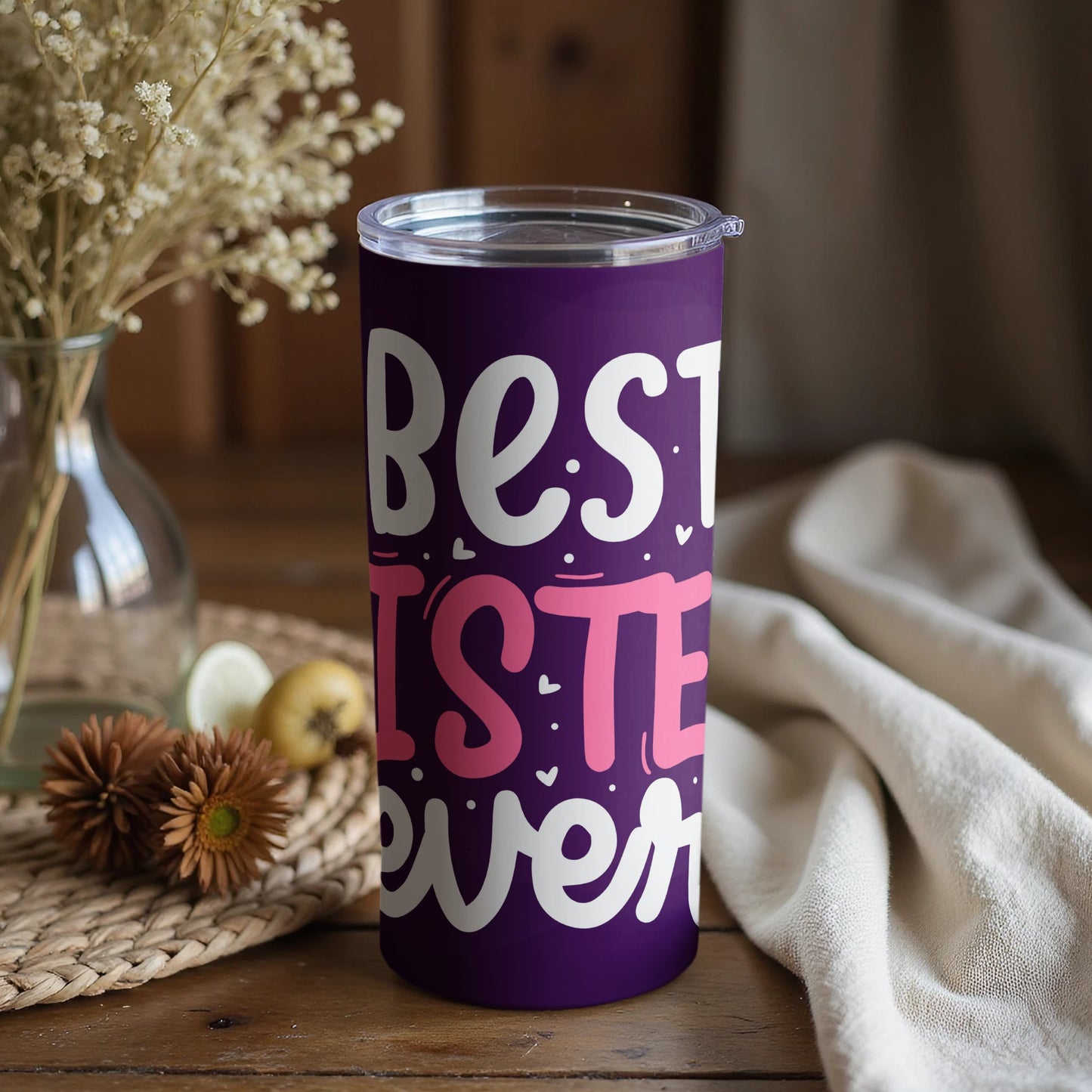 Best Sister Ever Tumbler for Gifting