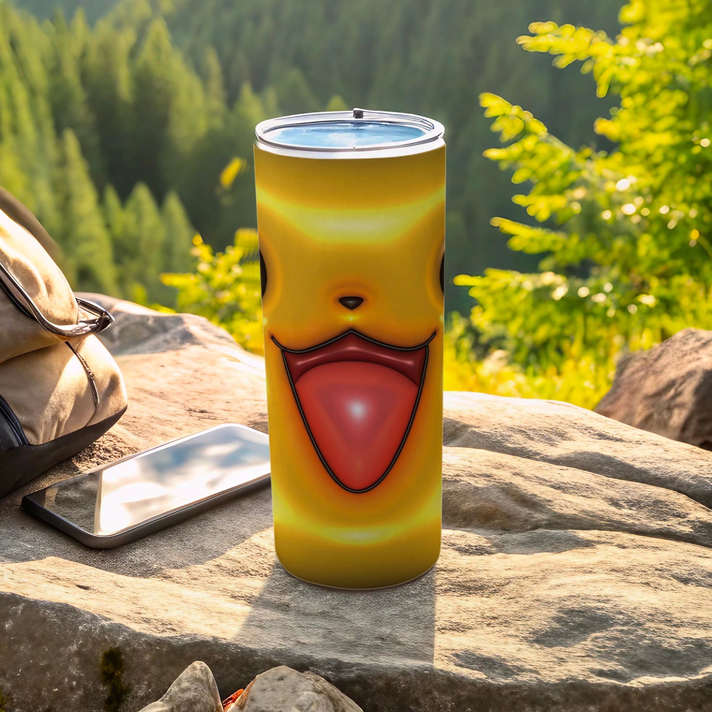 Funny Duck Face Insulated Travel Tumbler 20oz