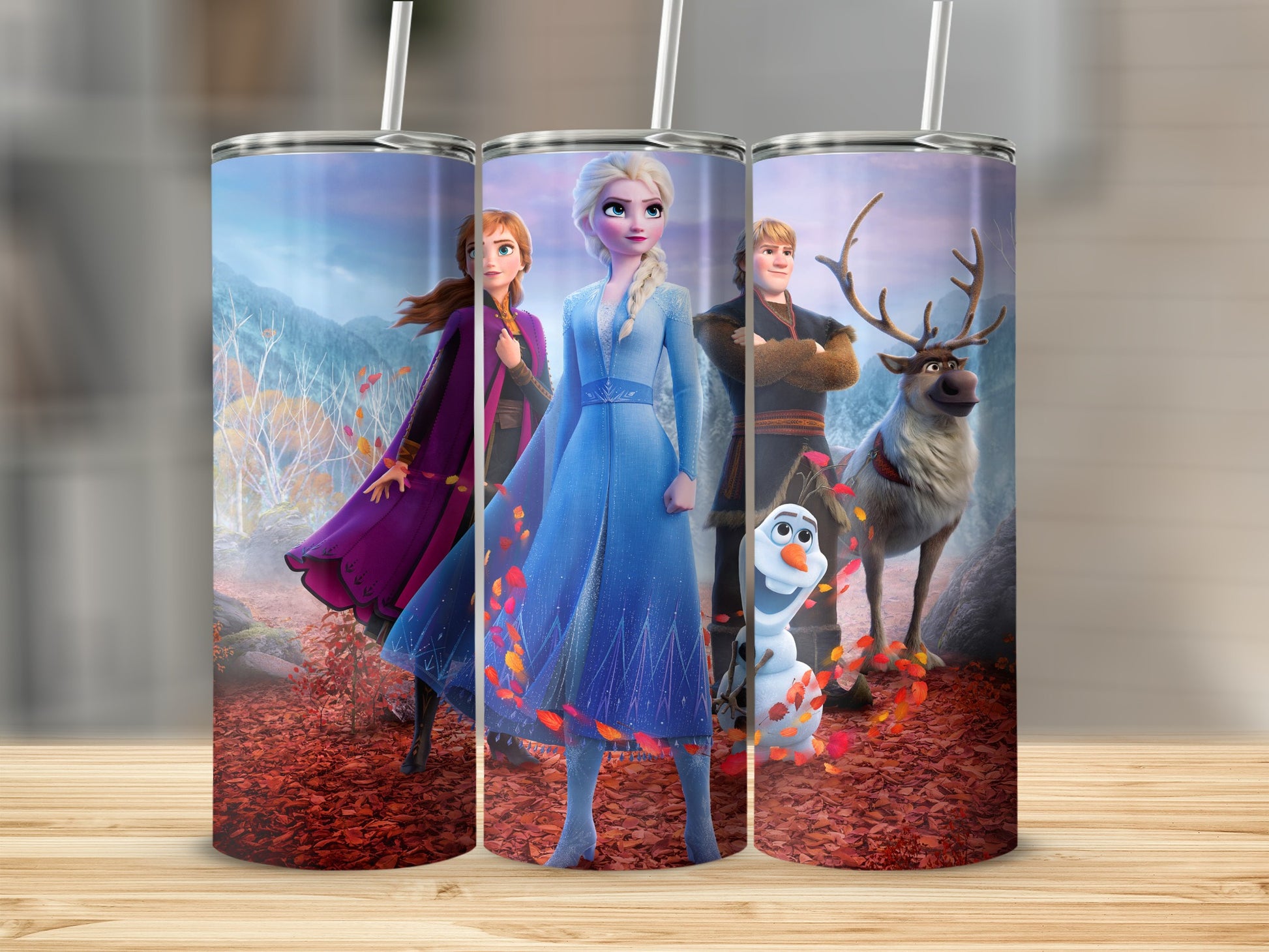 Frozen Characters Themed Tumblers for Kids