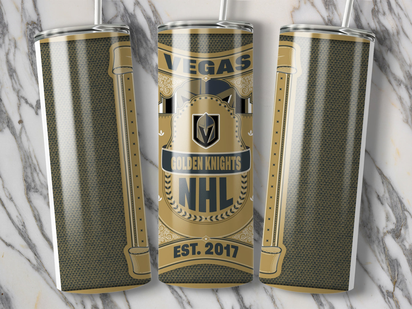 Vegas Golden Knights NHL Established 2017 Official Tumbler