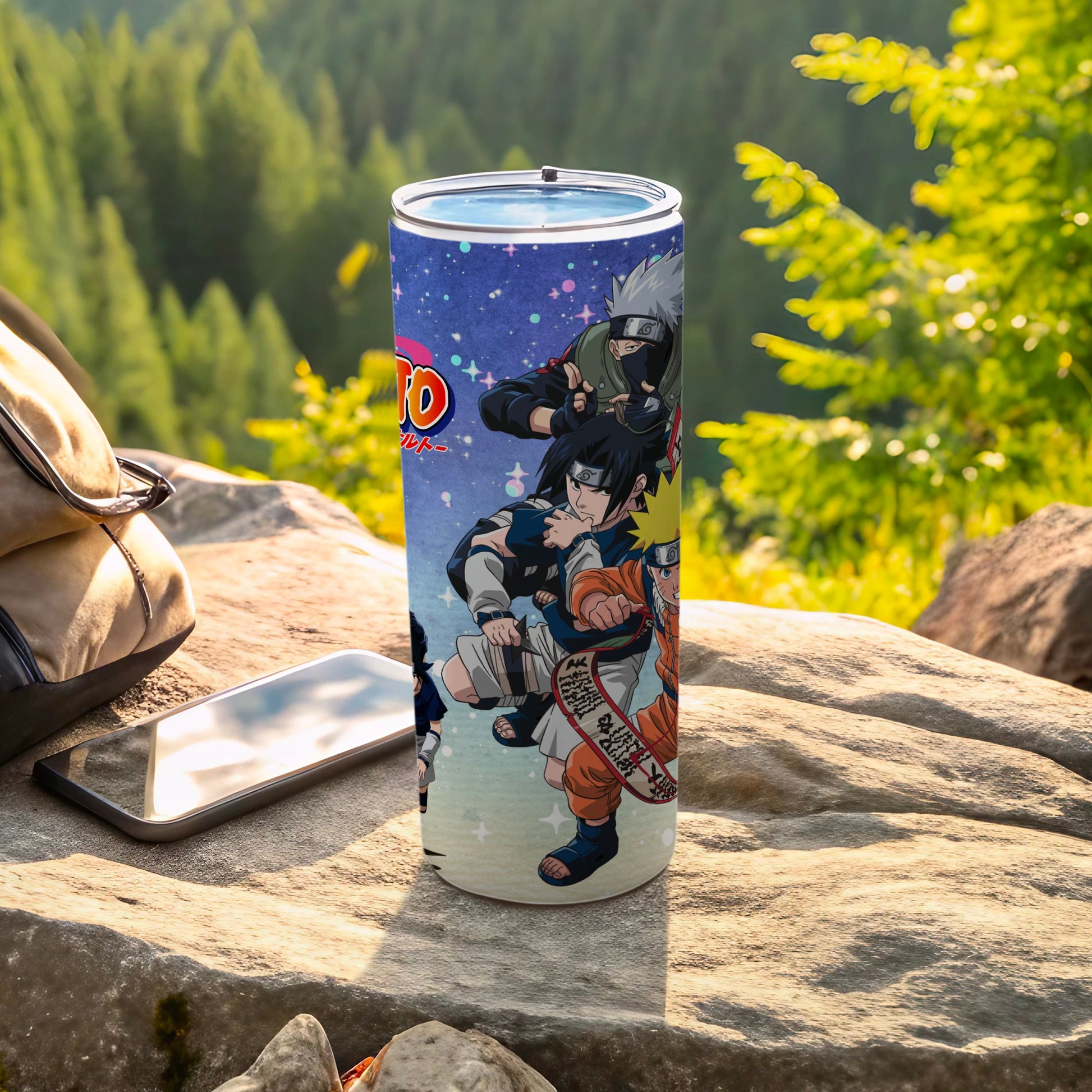 Naruto Anime Characters Stainless Steel Tumbler