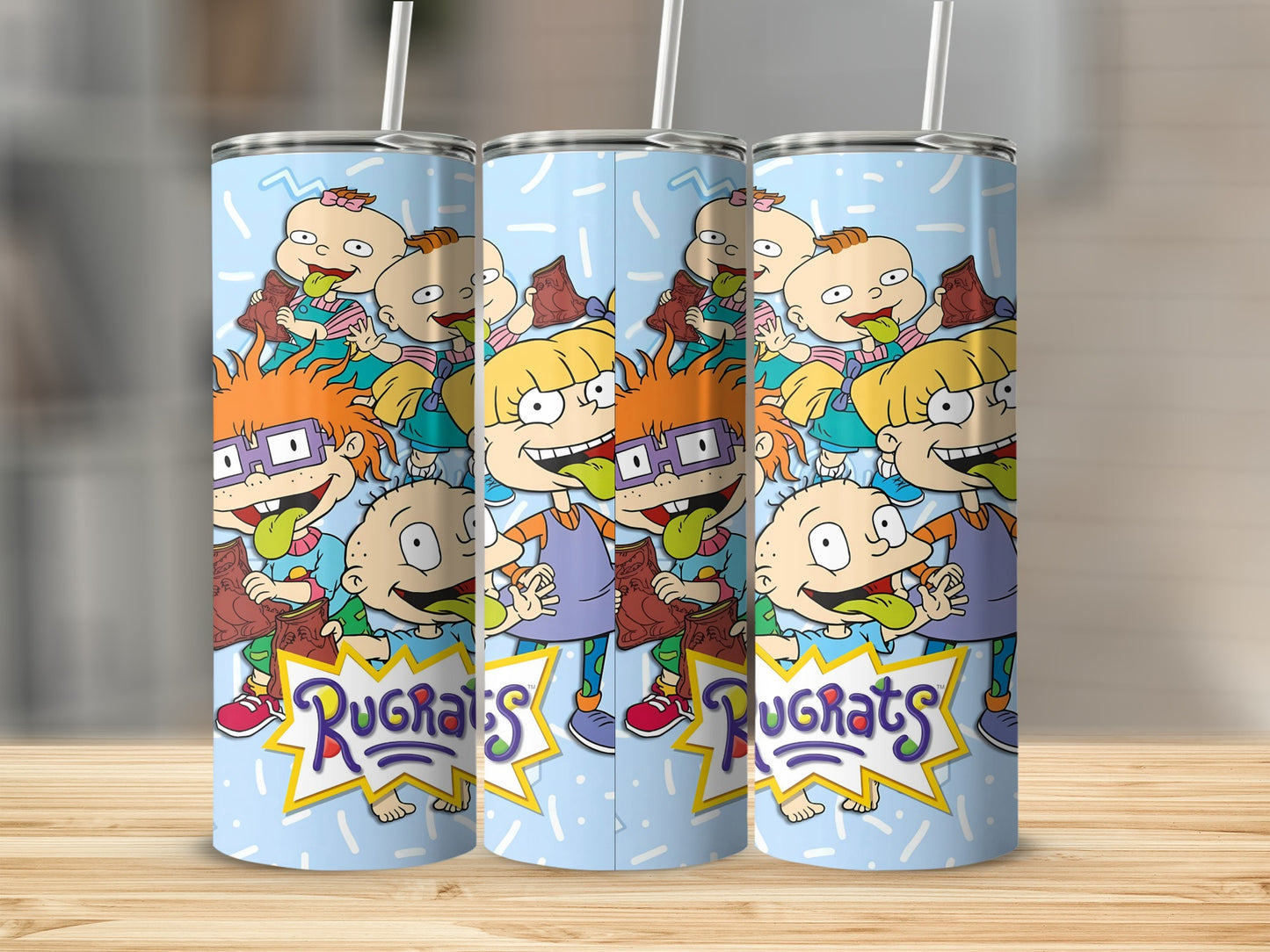 Rugrats Cartoon Characters Themed Tumbler Product