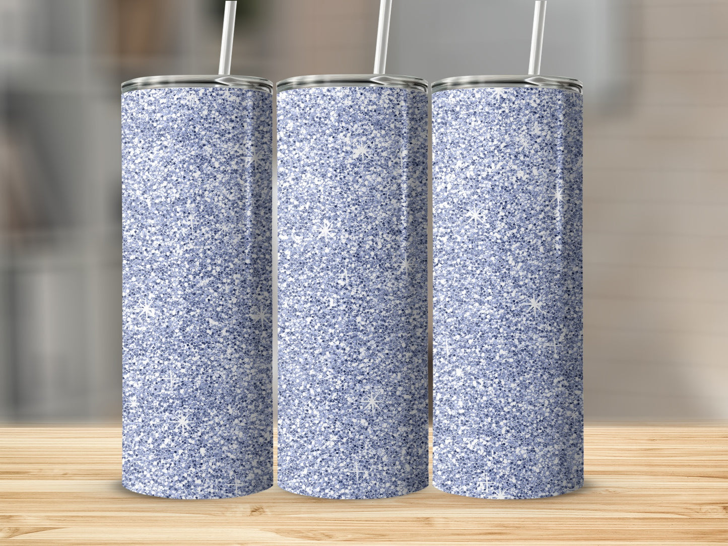 Sparkling Silver Glitter Tumbler for a Stunning Look
