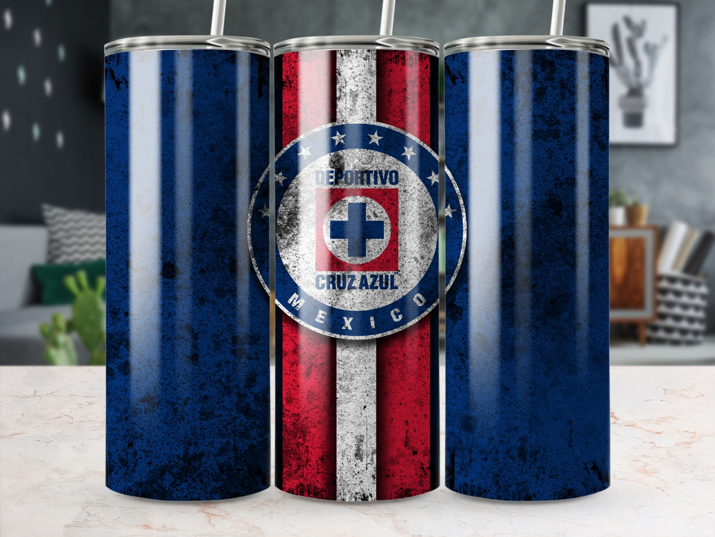 Deportivo Cruz Azul Mexico Themed Tumbler Product