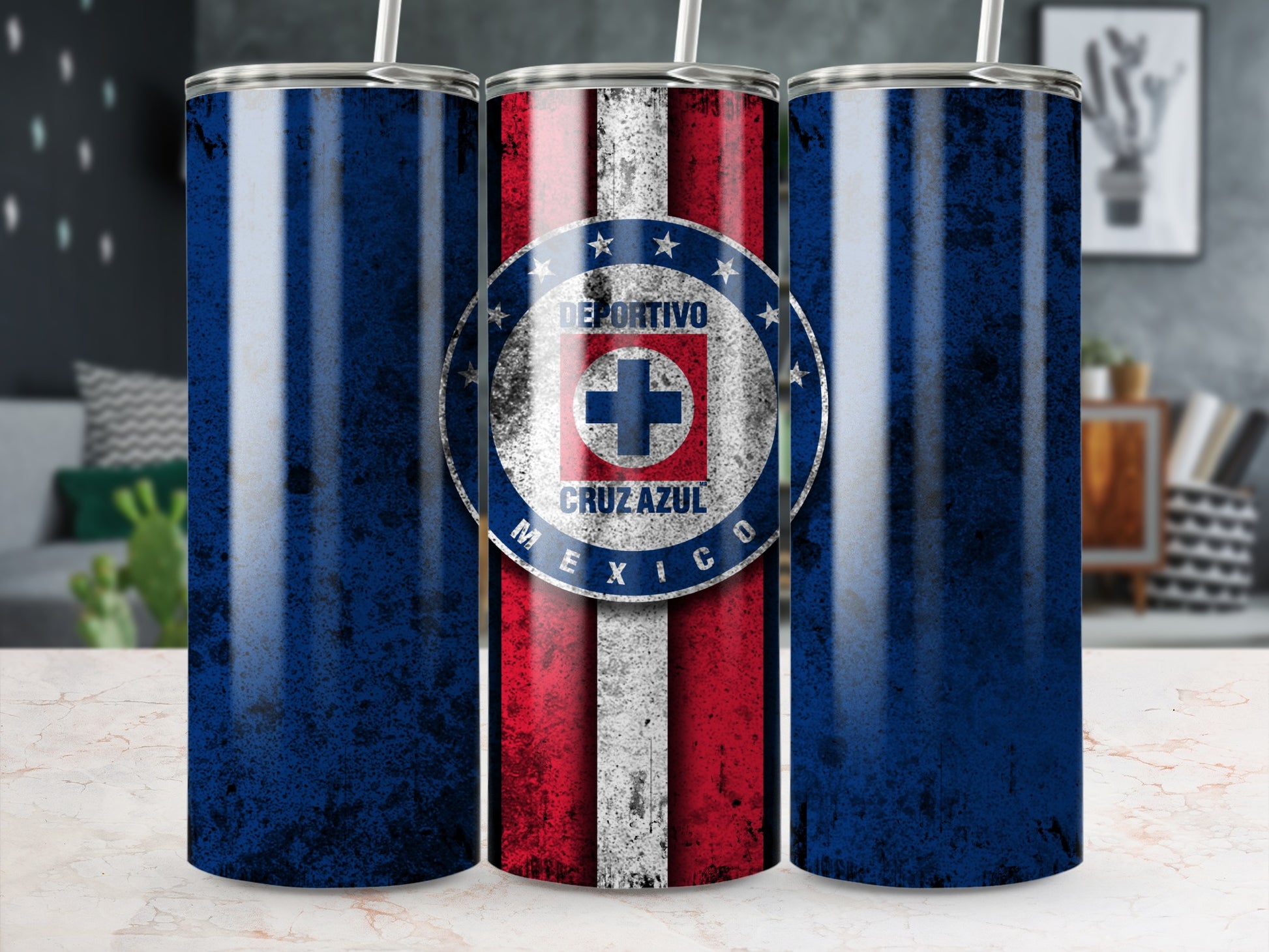 Deportivo Cruz Azul Mexico Themed Tumbler Product