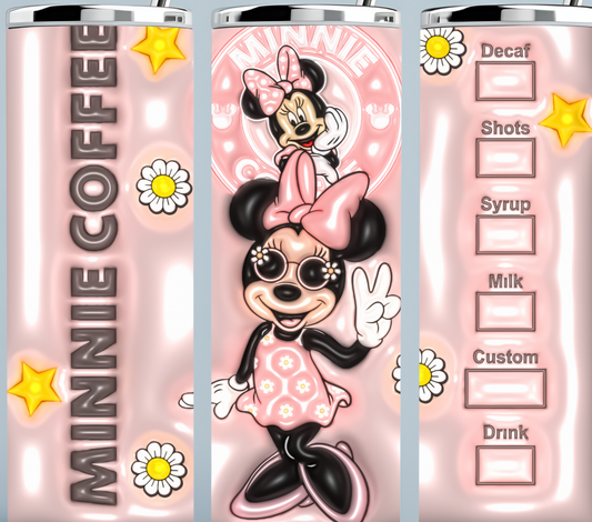 Minnie Starbucks Coffee tumbler