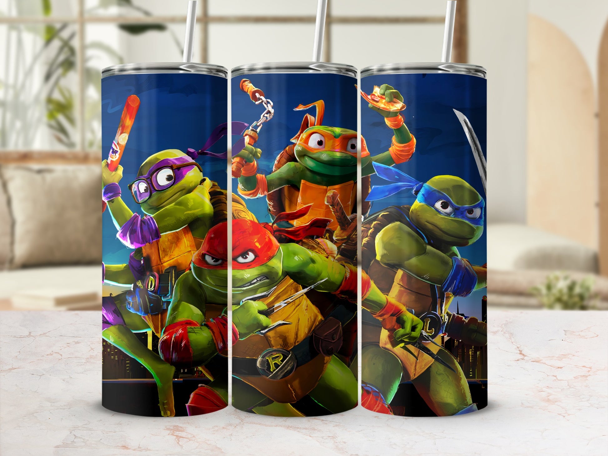 Teenage Mutant Ninja Turtles Design Tumbler