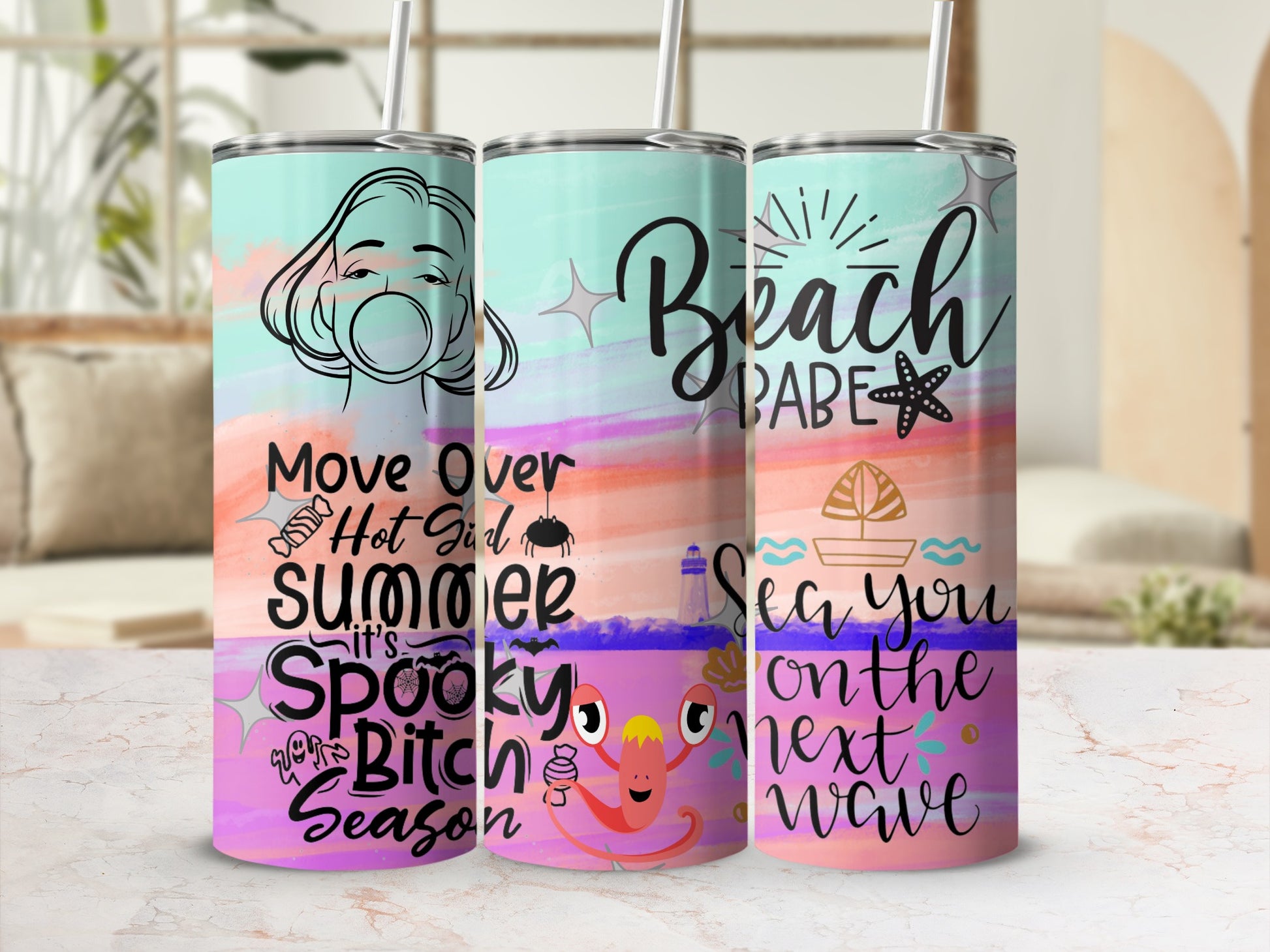 Move Over Hot Girl Summer It's Spooky Bitch Season tumbler
