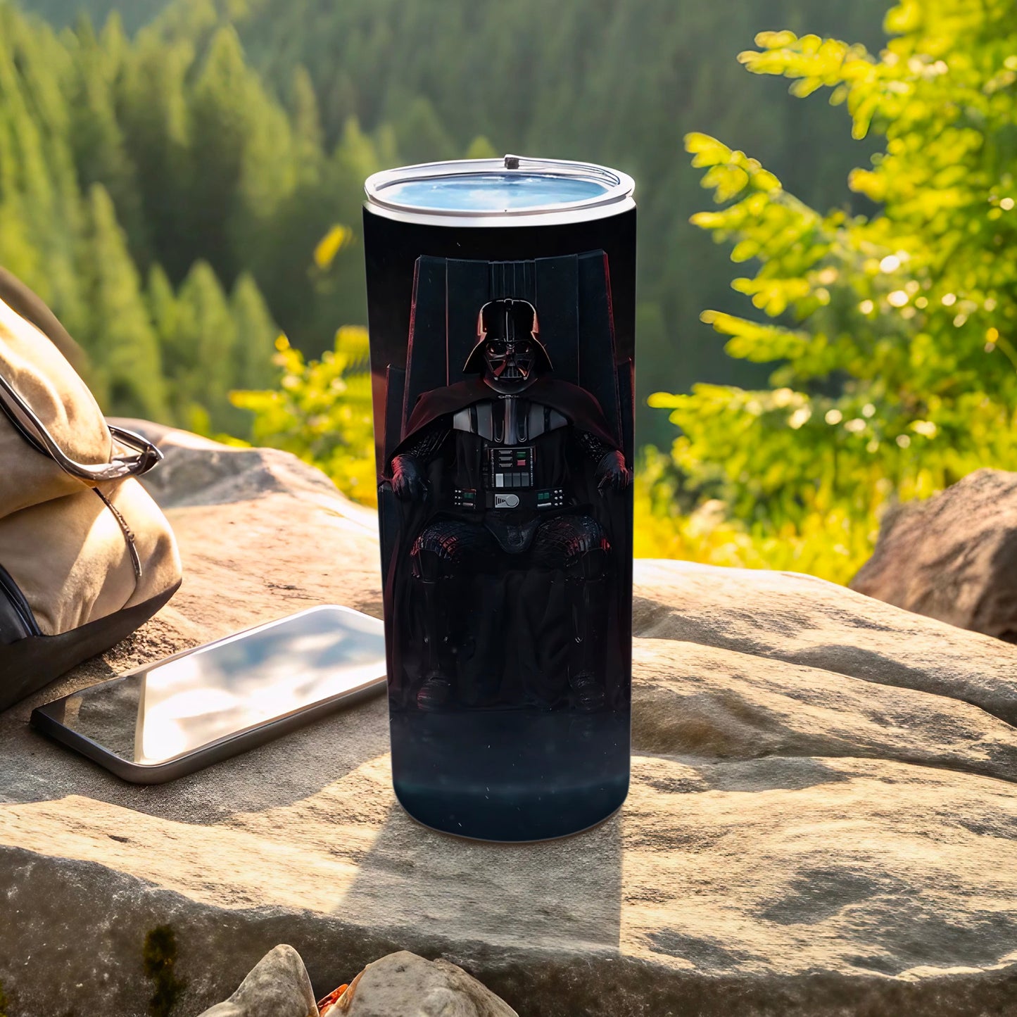 Sith Lord Darth Vader Throne Iconic Scene Tumbler product type