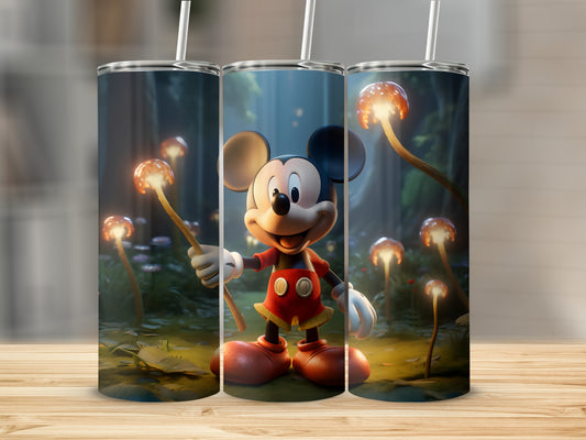 Mickey Mouse Forest Lights Tumbler Magic Art