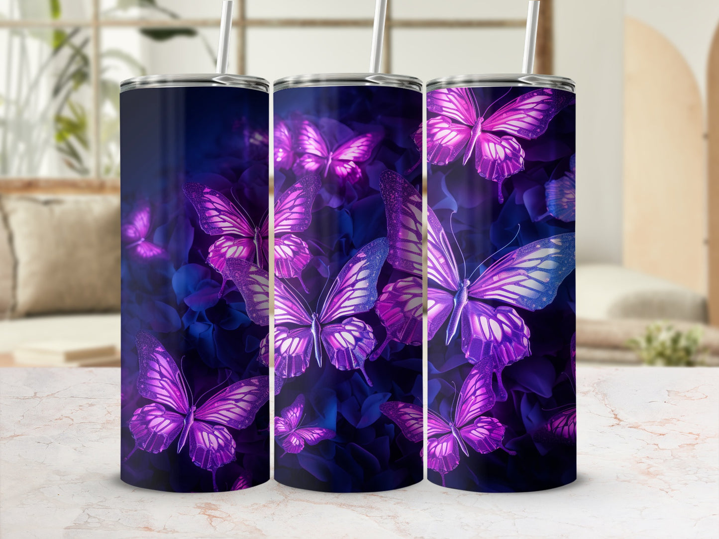 Glowing Purple Butterflies Dark Hues Tumbler product type

butterfly tumbler, purple butterfly, dark background, vibrant design, butterfly gift, nature motif, whimsical art, elegant pattern, fantasy design, magical butterflies, drink container, trendy tumbler, unique design, purple aesthetic, butterfly lover, artistic tumbler, insect art, vibrant purple, glowing pattern, custom tumbler
