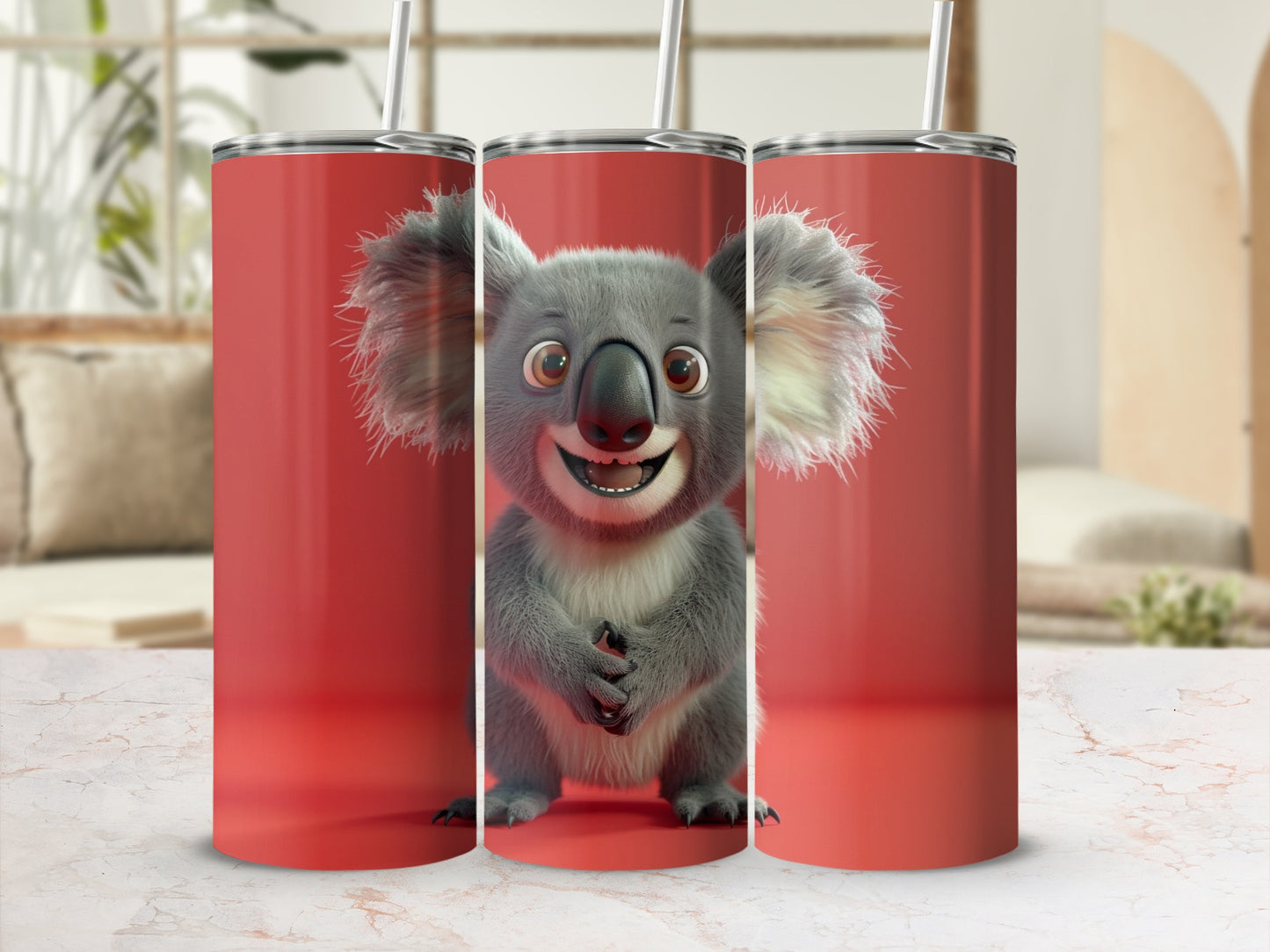 Cute Animated Smiling Koala Red Background Tumbler product type
Koala
Tumbler
Cute Koala
Cartoon Koala
Koala Tumbler
Drinkware
Red Tumbler
Animal Tumbler
Happy Koala
Smiling Koala
Kids Tumbler
Gift Koala
Beverage Holder
Travel Tumbler
Insulated Cup
Unique Design
Character Tumbler
Koala Gift
Animal Lover
Red Design