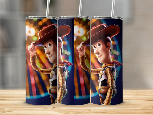 Woody Character Theme Tumbler Cup for Kids Gift
