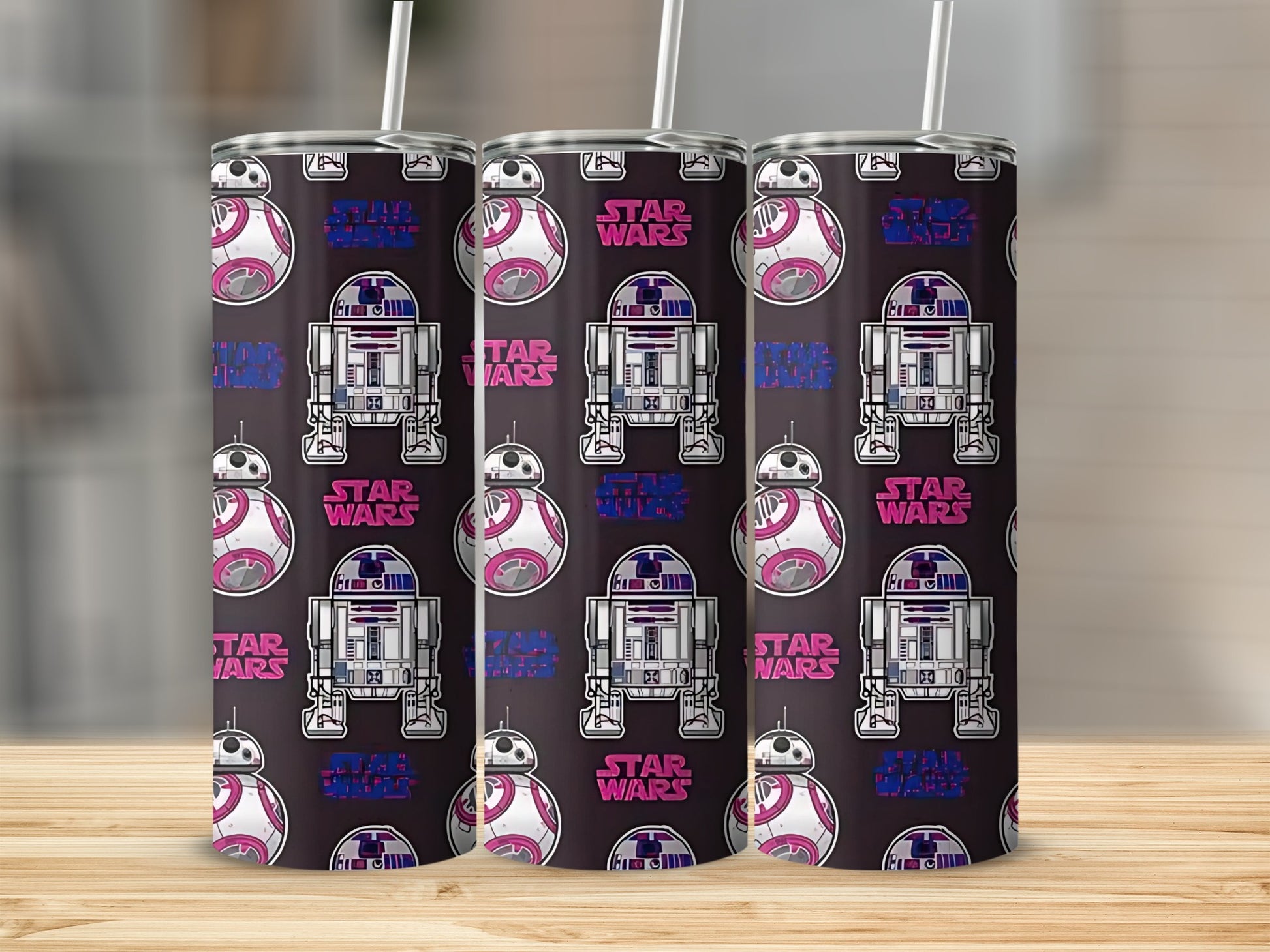 Star Wars Droid Pattern R2-D2 BB-8 Characters Tumbler product type