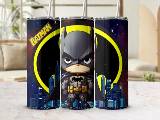 Batman Night Cityscape Hero Themed Tumbler Product