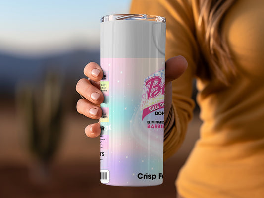 Hilarious Nurse Barbie Inspired Tumbler for Fun Gifts