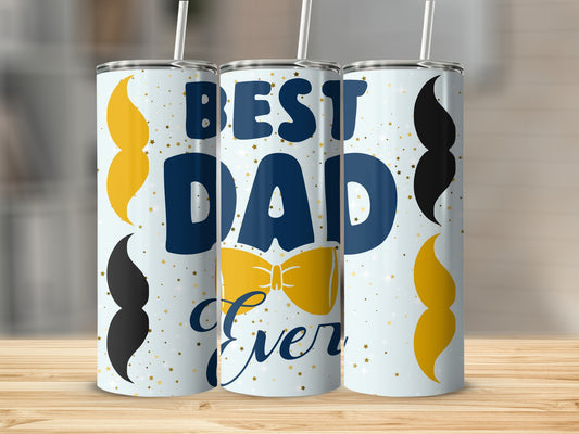 Best Dad Ever Tumbler for Father's Day Gift