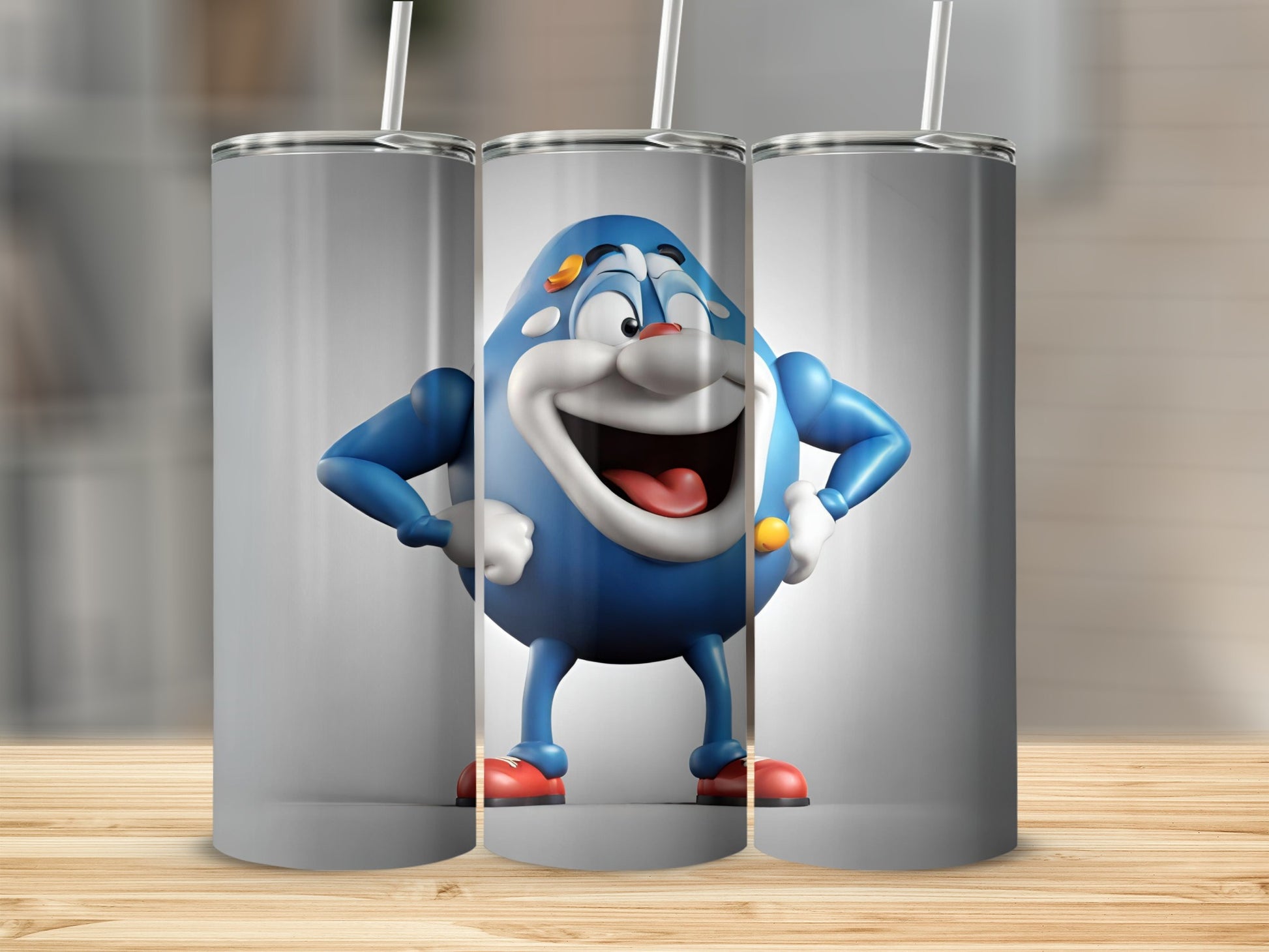 Colorful Character Tumbler Fun Design for Every Day