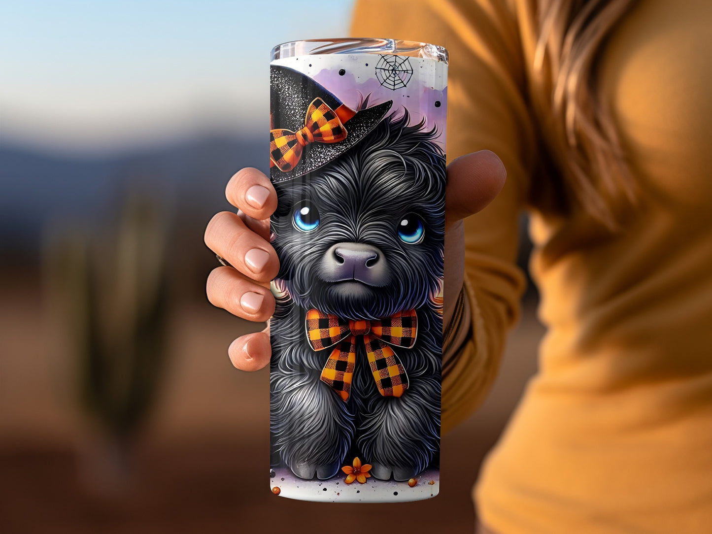 Cute Halloween Dog Design 20oz Tumbler Cup Product