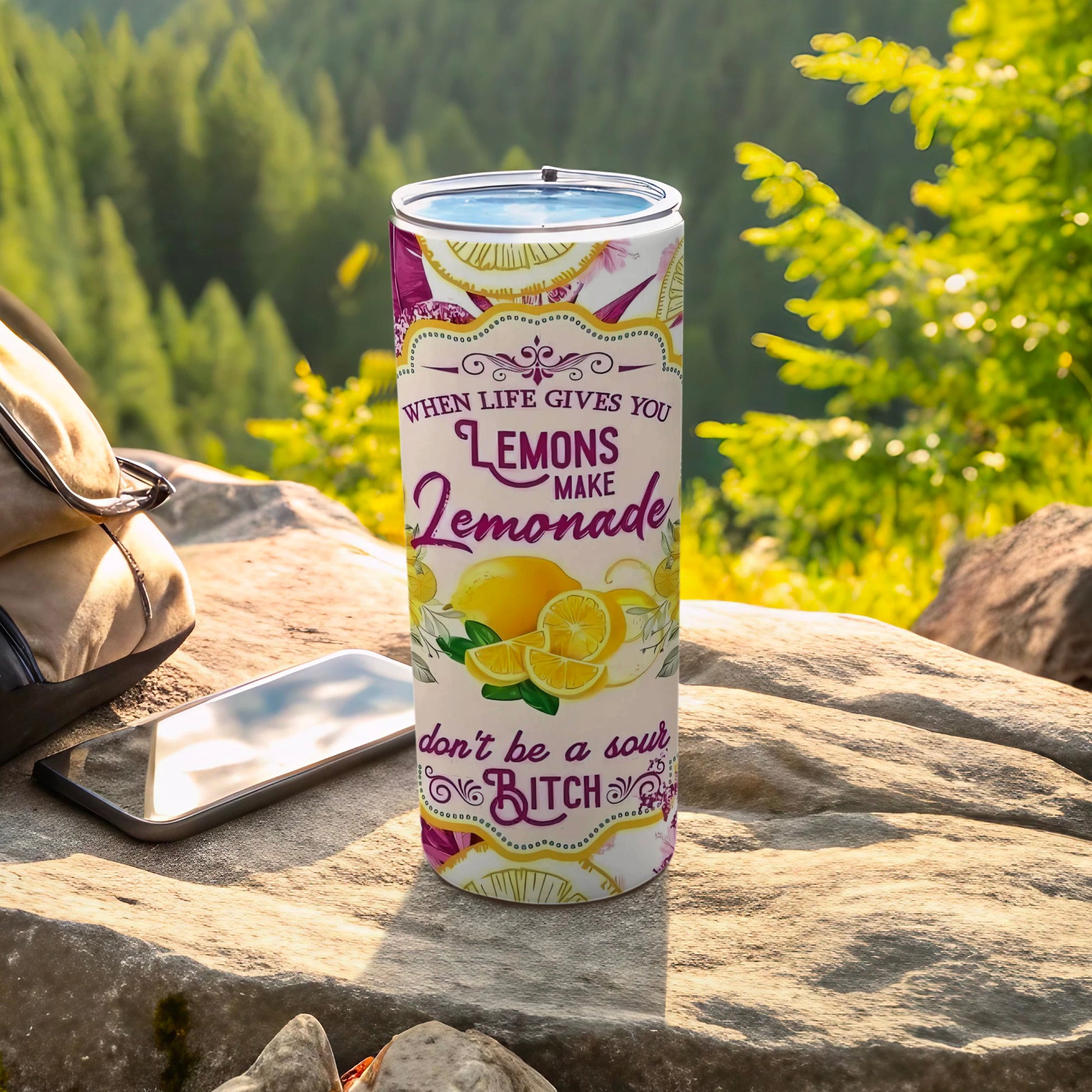 When Life Gives You Lemons Make Lemonade Tumbler