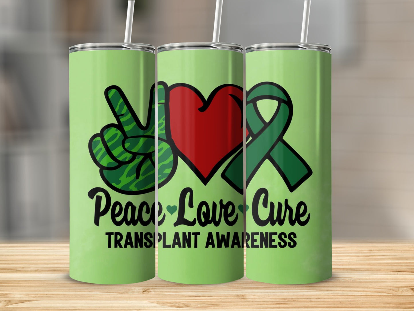 Peace Love Cure Transplant Awareness product