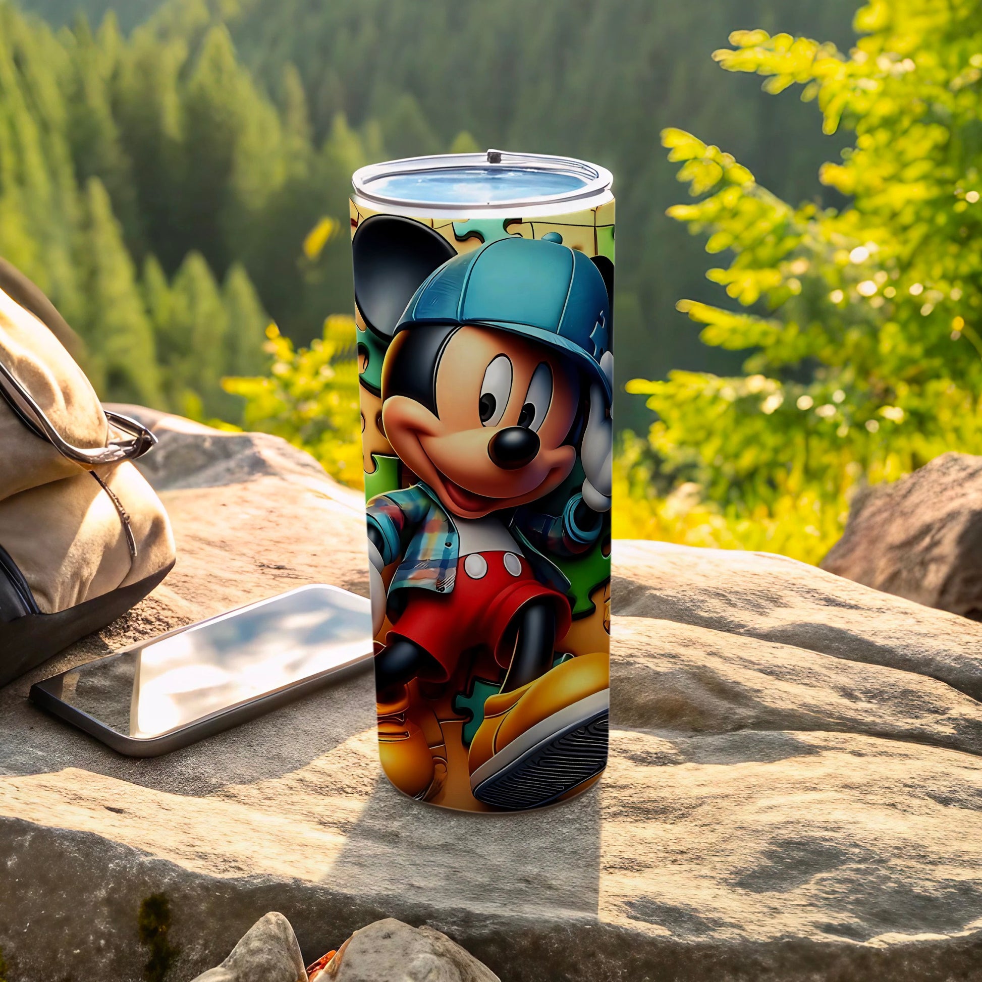 Fun Mickey Mouse Tumbler for Outdoor Adventures