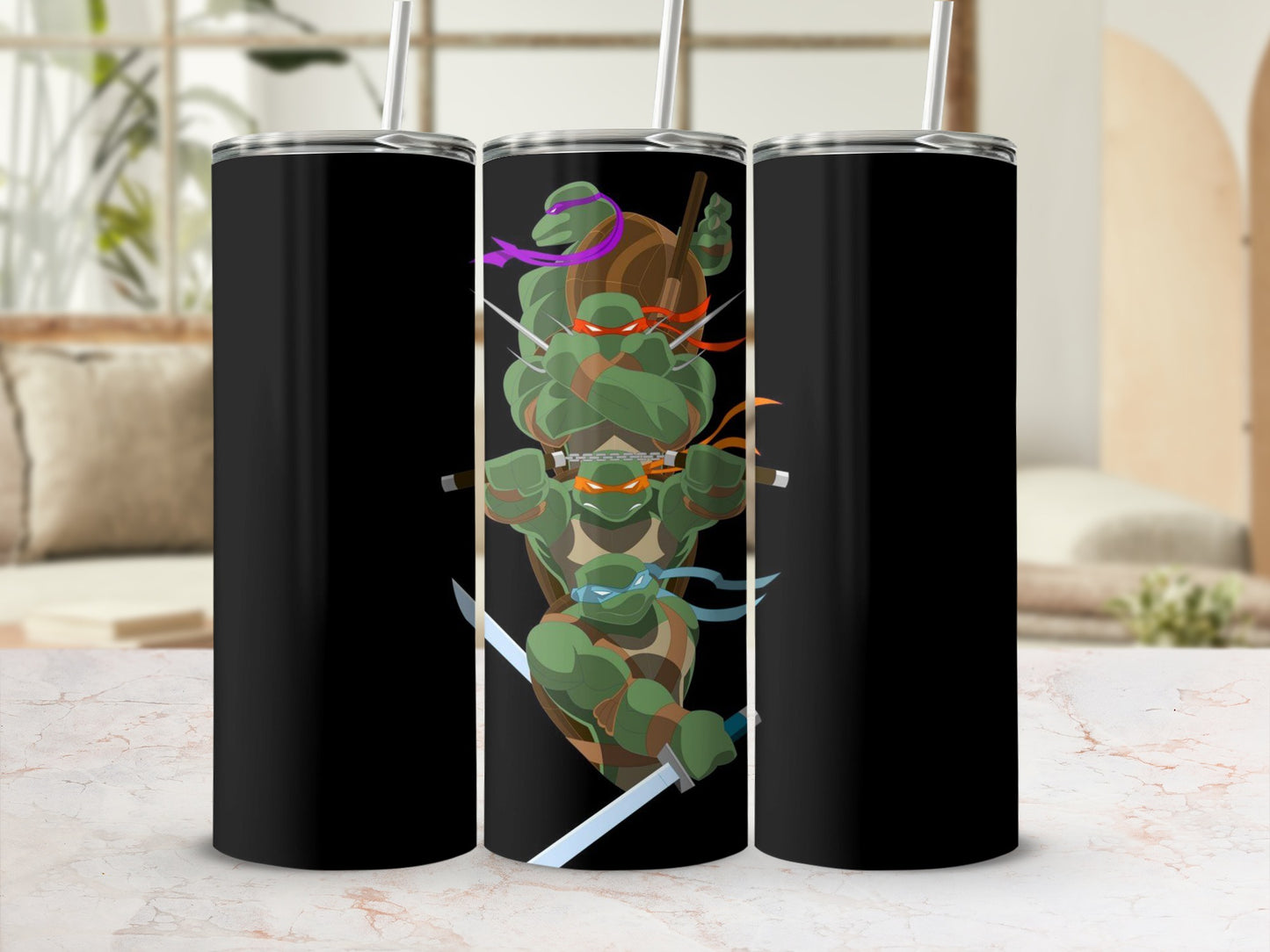 Classic Heroes Design Insulated Tumbler