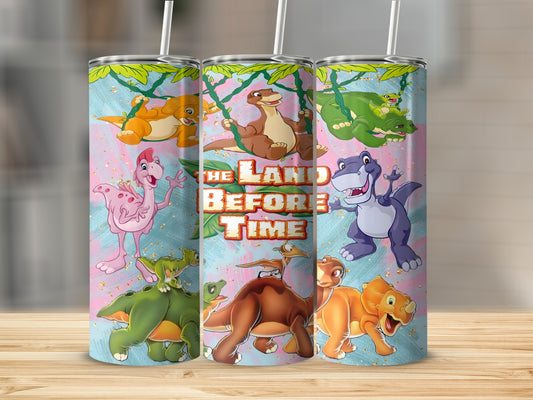 The Land Before Time Animated Design Tumbler Kids Gift