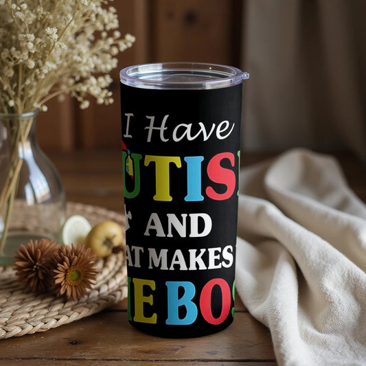 Inspirational I Have Autism And That Makes Me Cool Tumbler