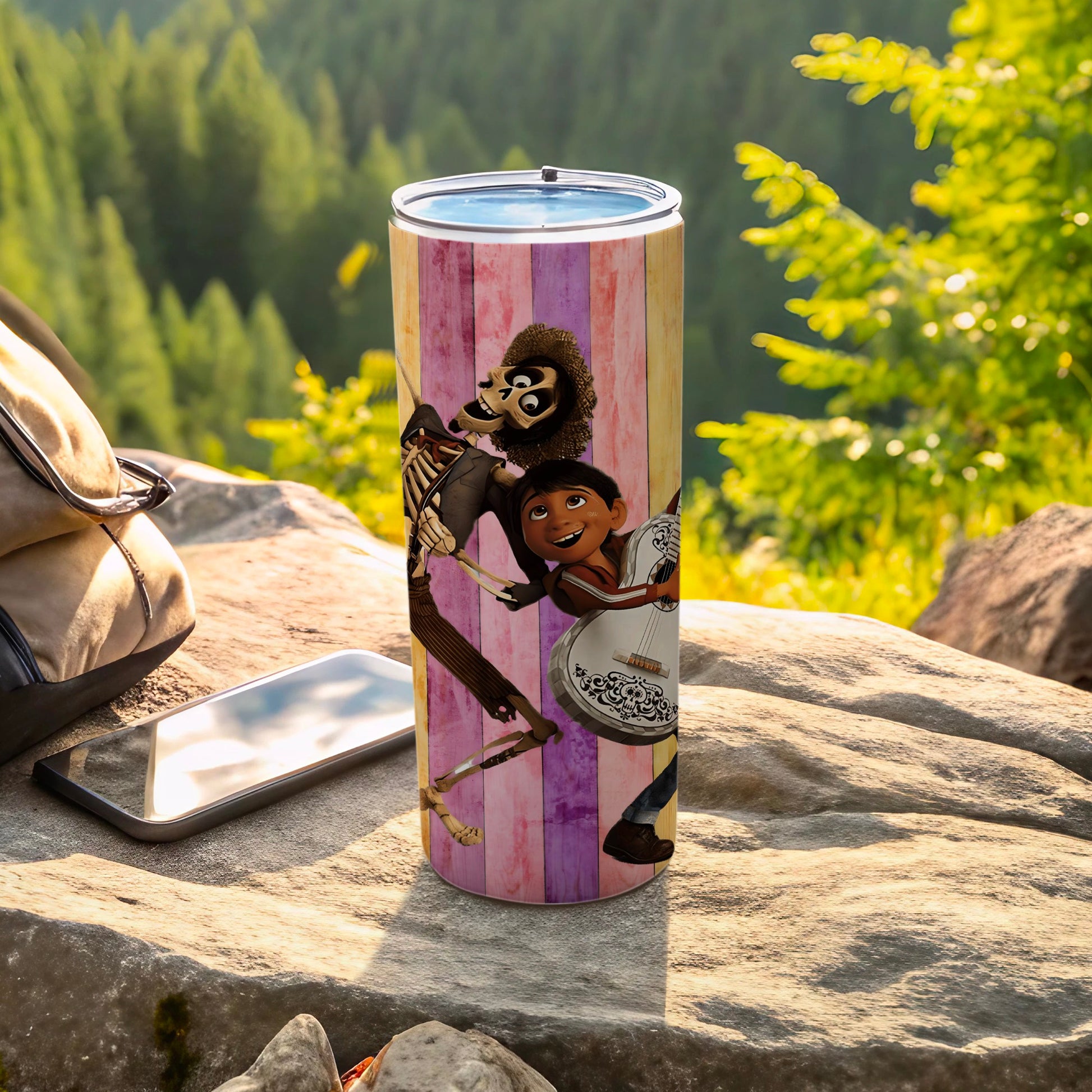 Unique Animated Characters Design Travel Tumbler