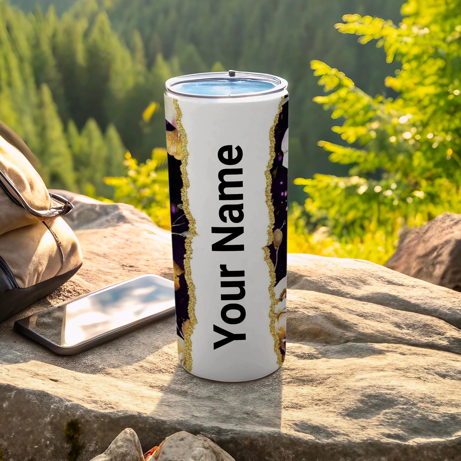 Personalized Tumbler with Custom Name Design