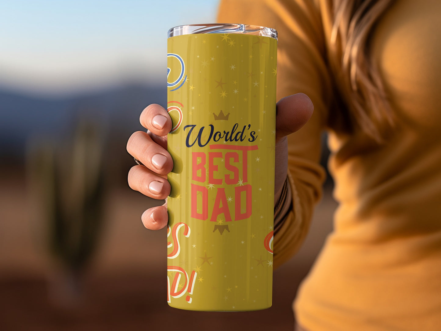 World's Best Dad Tall Insulated Tumbler
