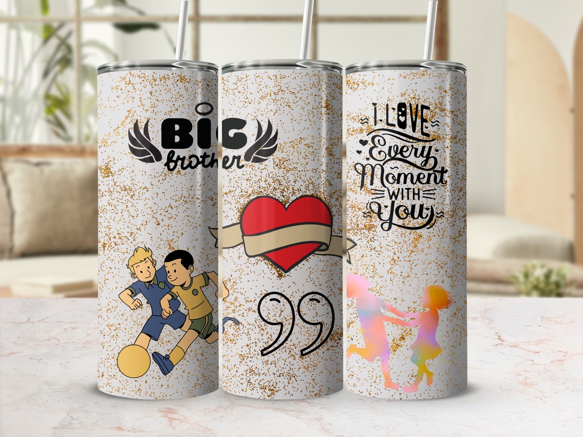 Big Brother Love Every Moment With You Tumbler