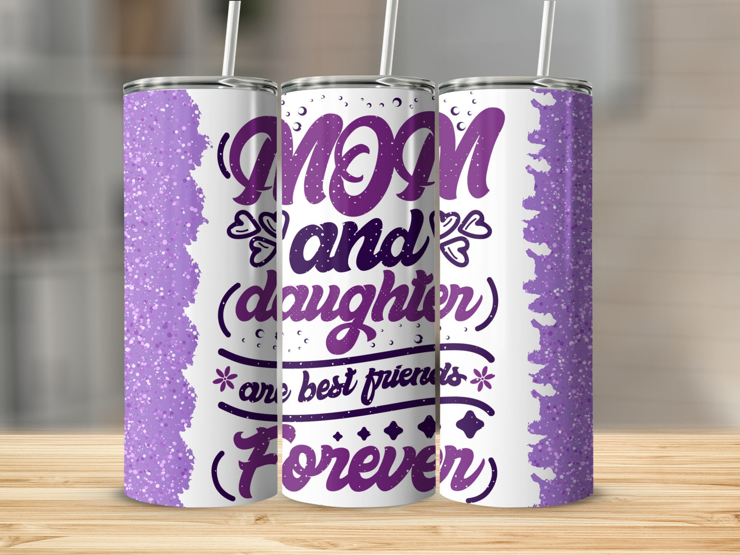 MOM and daughter are best friends forever tumbler