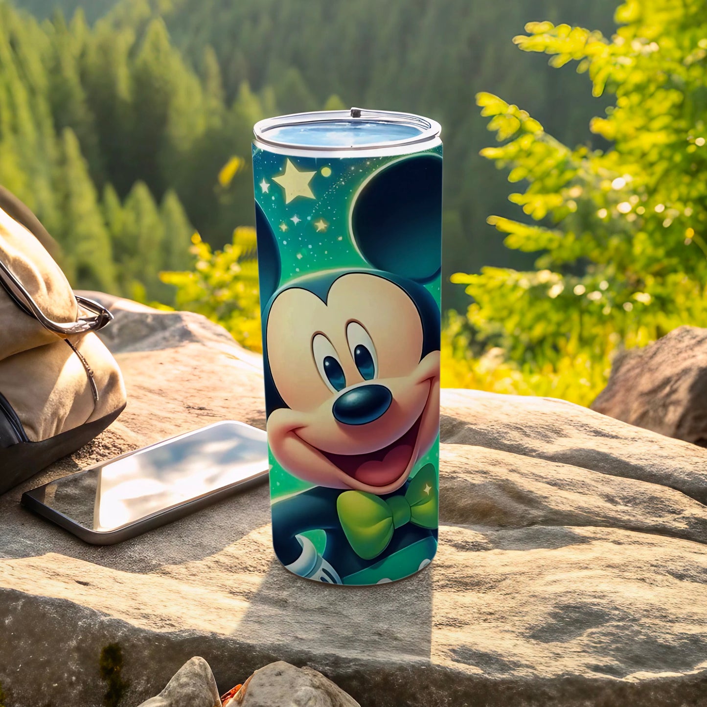 Colorful Mickey Mouse Insulated Tumbler for Travel