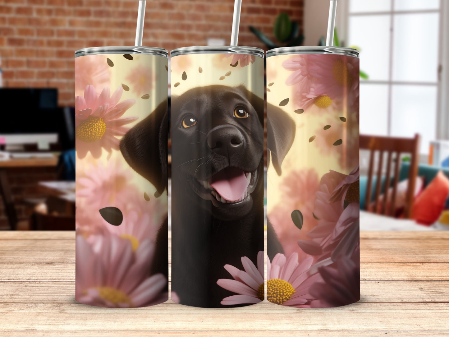 Happy Black Labrador Pink Flowers Design product type
Black Labrador, Labrador dog, Happy puppy, Pink floral, Flower pattern, Cute animal, Pet owner, Dog enthusiast, Animal lover, Puppy love, Daisy flowers, Beverage accessory, Fun design, Dog illustration, Gift for her, Gift for him, Canine art, Drink accessory, Playful dog, Happy vibes