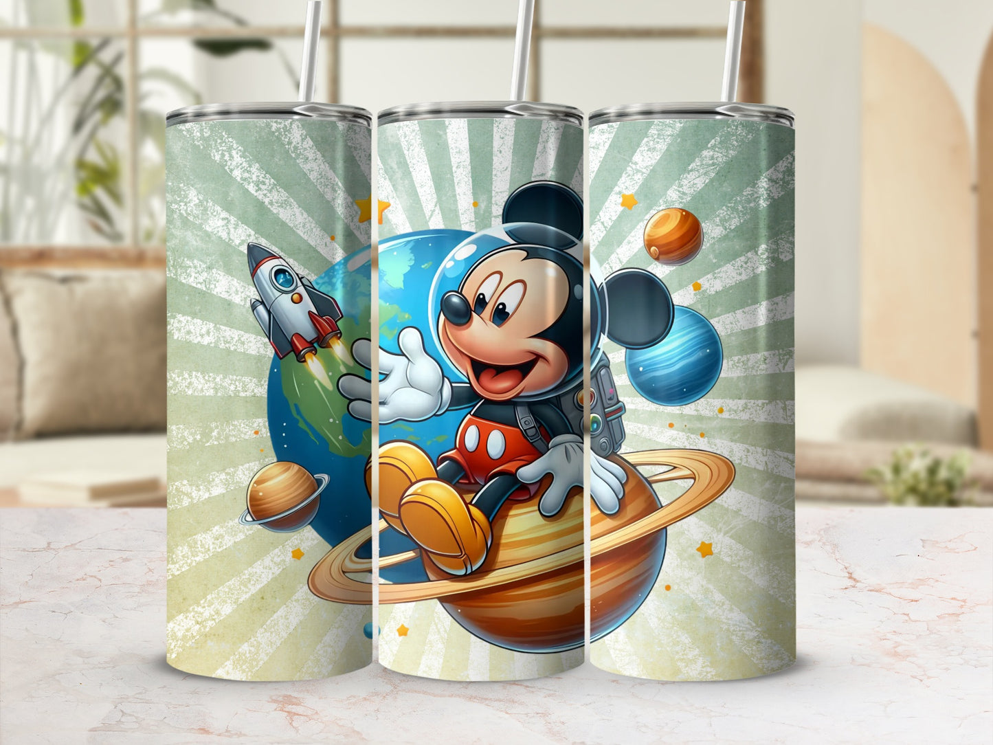 Mickey Mouse Space Adventure Insulated Tumbler