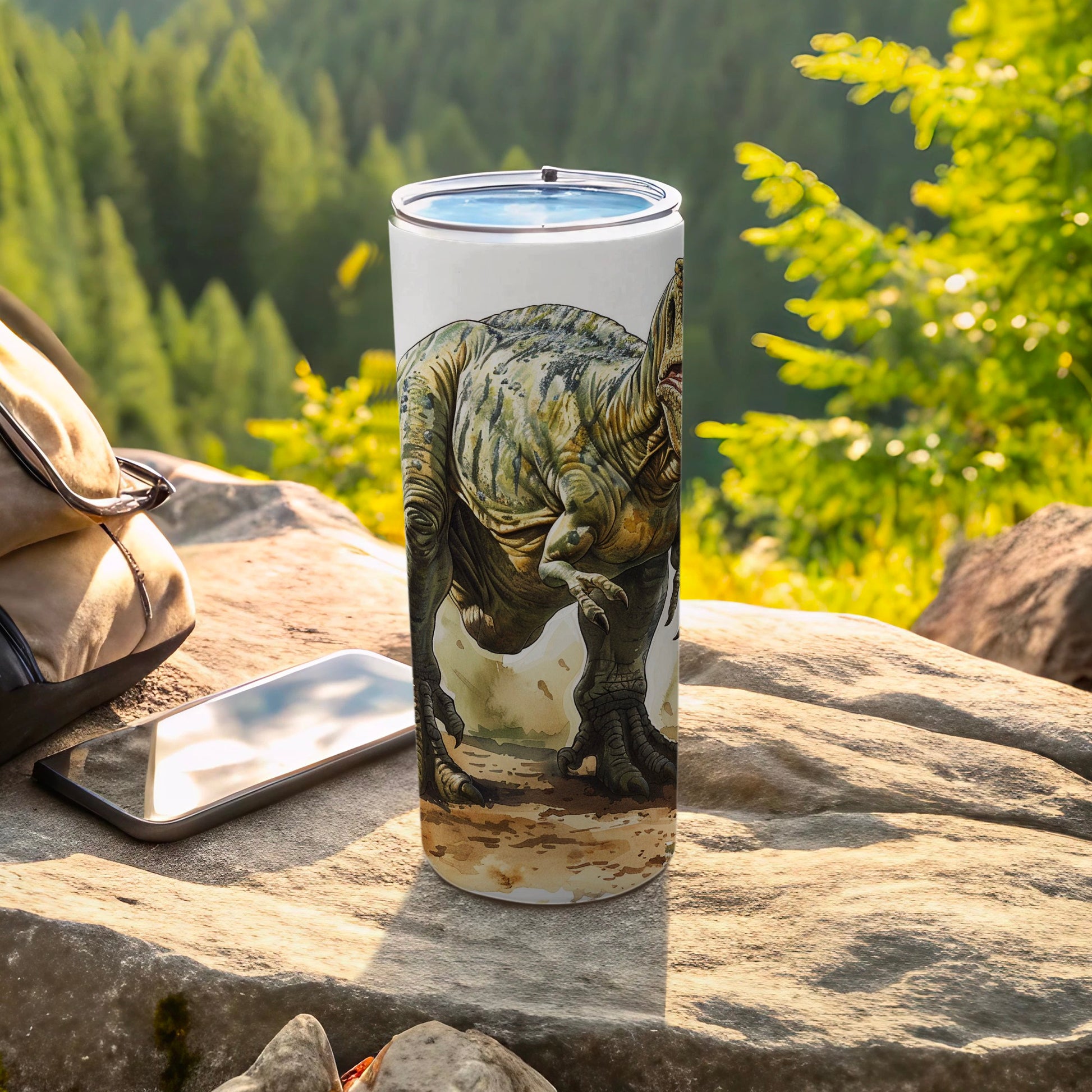 Tyrannosaurus Rex Dinosaur Graphic Travel Tumbler product type