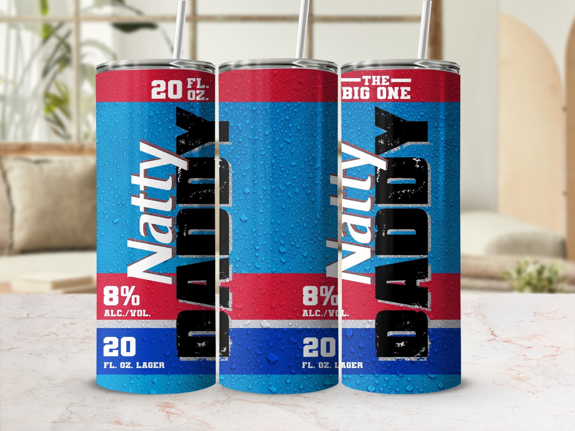 Natty Daddy 20 FL OZ THE BIG ONE Lager Tumbler product type
