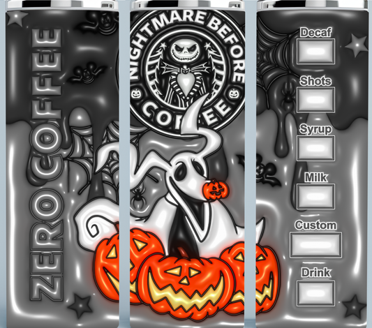 Zero Coffee Starbucks tumbler
