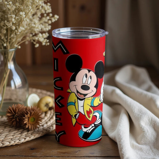 Colorful Mickey Mouse Design Insulated Tumbler