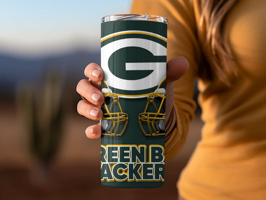 Green Bay Packers Football Helmets Sport Team Tumblers