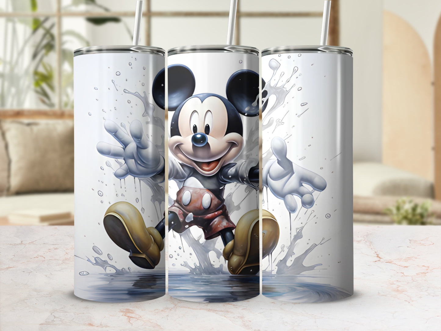 Adorable Character Illustration Tumbler for Kids