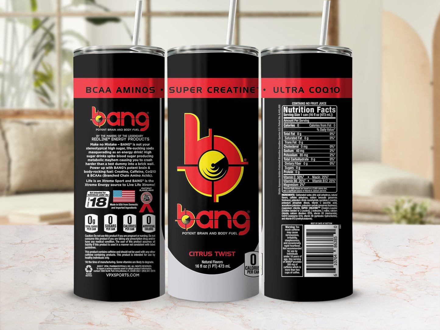 Bang Citrus Twist Potent Brain and Body Fuel product type