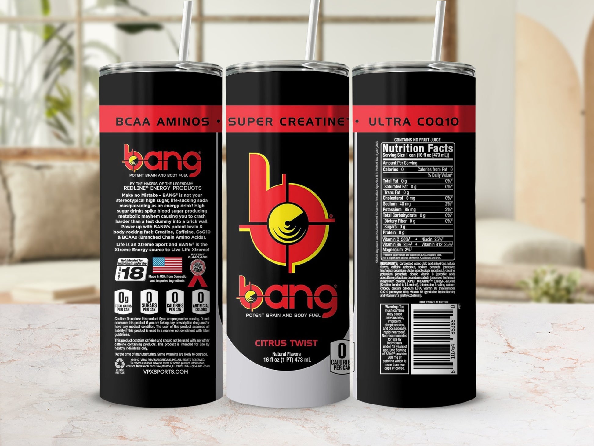 Bang Citrus Twist Potent Brain and Body Fuel product type