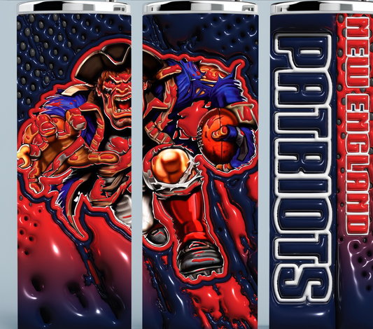 New England Patriots tumbler