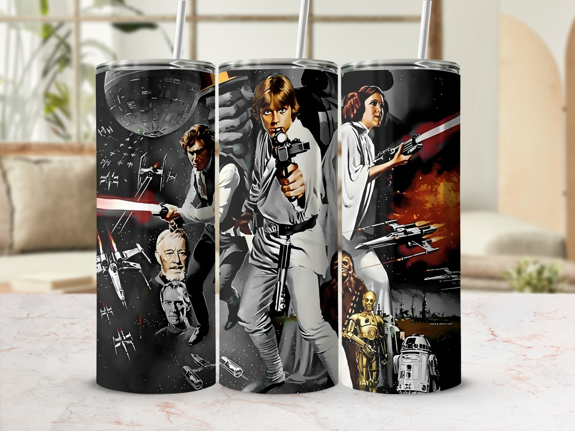Star Wars Original Trilogy Classic Movie Poster Characters product type